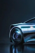 非官方梅赛德斯-奔驰 Vision HFC 设计项目燃料电池肌肉车幻想
