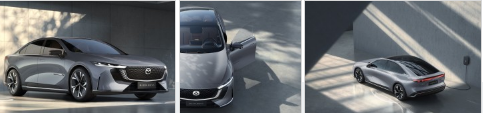 马自达推出电动 EZ-6 轿车和 ARATA 跨界 SUV 概念车